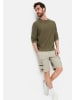 Camel Active Bermuda Shorts mit Cargo-Taschen in Beige
