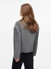 Vila Jacke in Medium Grey Melange
