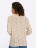 Heine Ajourpullover in sand