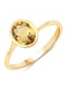 Rafaela Donata Ring aus Sterling Silber mit Citrin in gelbgold