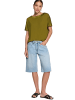 Zero  Kurzarm-Shirt mit U-Boot-Ausschnitt in Fir Green