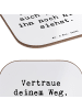 Mr. & Mrs. Panda gläseruntersetzer Spruch Zukunftsplanung Ungewi... in Weiß