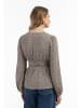 usha FESTIVAL Damen Bluse in Beige Mehrfarbig