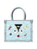 myMo Women Handbag in Light Blue