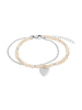 Tom Tailor Armband Edelstahl in silber
