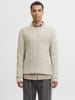 Jack & Jones Strickpullover in White Melange