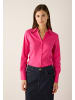 More & More klassische Businessbluse, tailliert in pink