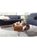 FineBuy Couchtisch in Braun / Sheesham / 55x55x38