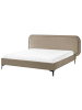 Beliani 2-tlg Doppelbett SUZETTE in Beige
