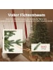 HOMCOM Weihnachtsbaum-100L x 100B x 180H cm-Grün