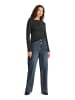Polo Club T-Shirt WOMAN RIGBY GO ORLA LONG SLEEVE SLIM FIT in Schwarz