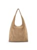 FREDs BRUDER Velvet Wild Schultertasche Leder 39 cm in camel