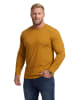 Men Plus Kurzarm T-Shirt in helles haselnuss