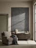 KADIMA DESIGN Teppich Outdoor Geometrisch pflegeleicht Balkon Terrasse Outdoor in Anthrazit