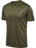 Hummel Hummel T-Shirt Hmlactive Multisport Herren Atmungsaktiv Feuchtigkeitsabsorbierenden in OLIVE NIGHT