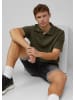 QS Polo-Shirt in 7934_olivgrün