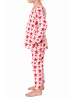 NORMANN Kleinkinder langarm Schlafanzug Pyjama Sterne - 77786 in pink