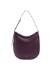 DuDu Schultertasche Leder 36.5 cm in deep purple