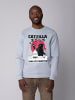 wat? Apparel Sweatshirt Catzilla in Serene Blue