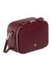 DuDu Camille Umhängetasche Leder 17.5 cm in burgundy