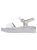 Tamaris COMFORT Sandalette in WHITE/SILVER