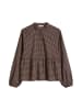 Marc O'Polo DENIM Flanell-Bluse relaxed in Schwarz