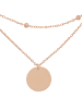 Steel_Art Layering Halskette Frauen Livia rose goldfarben in rosegoldfarben