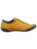 Andrea Conti Sportlicher Schnürschuh in gelb