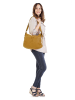Samantha Look Shopper echt Leder in gelb
