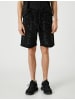 KOTON Shorts in Schwarz Gemustert