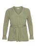 sheego Strickjacke in hellkhaki