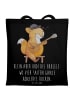 Mr. & Mrs. Panda Einkaufstasche Ukulele Magie mit Spruch in Schwarz