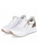 remonte Schnürhalbschuh in white