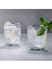 Butlers Glas mit Silberrand 345ml UPSCALE in Transparent-Silber