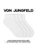von Jungfeld Sneaker Socken Essentials in Pure White