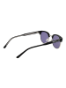 Replay Unisex Sonnenbrille Browline Schwarz