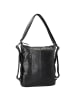 Greenburry Schultertasche Leder 29,5 cm black