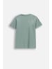 Coccodrillo Baumwoll-T-Shirt mit kurzen Ärmeln in grün