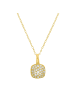 Amor Kette mit Anhänger Silber 925, gelbvergoldet in Gold