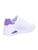 Skechers Sneaker UNO - POP BACK in white/purple