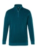Men Plus Pullover in lagunen grün