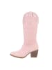 Ital-Design Stiefel in Rosa