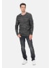 KEY LARGO Pullover 'Calgary' in dunkelblau meliert