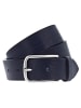 Vanzetti Gürtel Leder navy