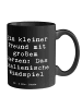 Mr. & Mrs. Panda Tasse Spruch Italienisches Windspiel mit Spruch in Schwarz