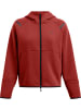 Under Armour Fleecejacke/Fleecepullover "Unstoppable Fleece Fz" in Orange