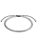 True Rebels Armband aus Edelstahl in silber