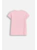 Coccodrillo Baumwoll-T-Shirt mit kurzen Ärmeln in rosa