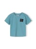 Minoti 2tlg. Set: T-Shirt & Shorts 23fleece119 in Blau