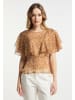 DreiMaster Klassik Bluse in Camel